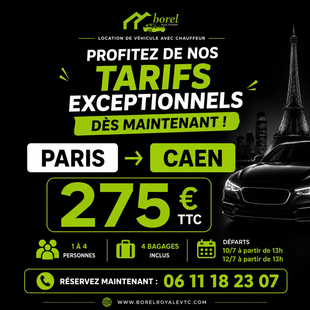 transfert-vtc-caen-paris-offre-275-euros-borel-royal-transfert